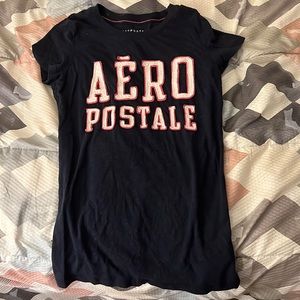 Short sleeve shirt. Brand- Aeropostale. Size: S/P. Color- blackish:bluish